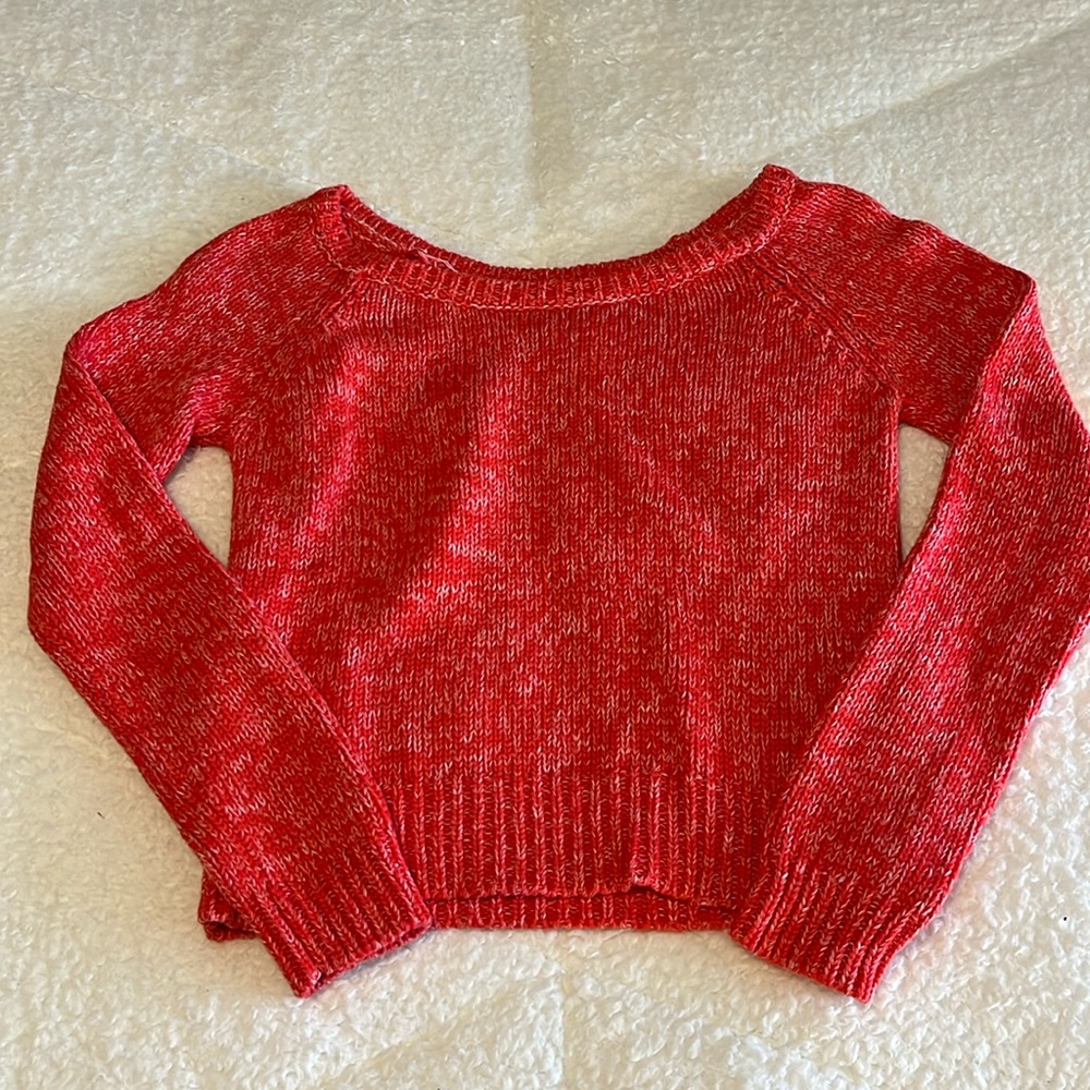 American Eagle Crop Sweater